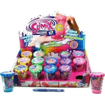 Bublifuk Sada na výrobu hmoty Slimix s mazlíčkem v kelímku 5barev