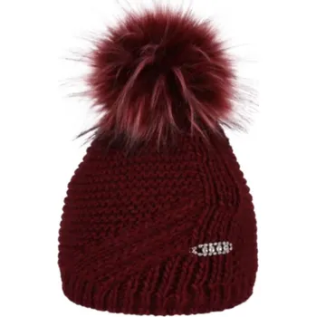 Čepice CAPU 397F W - tmavě červená UNI