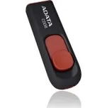 64GB ADATA C008, USB flash disk 2.0, černo-červená