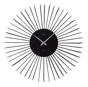 Hodiny JVD Černé designové exkluzivní nástěnné hodiny JVD HJ104 (POŠTOVNÉ ZDARMA!!)