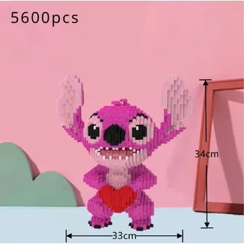 ostatní stavebnice Lilo & Stitch Stavebnice "Stitch" Motiv: růžová (A2)