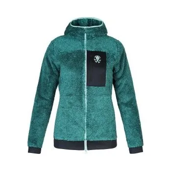 Dámská mikina RAFIKI TARIFA teal green 34; Zelená mikina + DÁREK DLE VÝBĚRU!