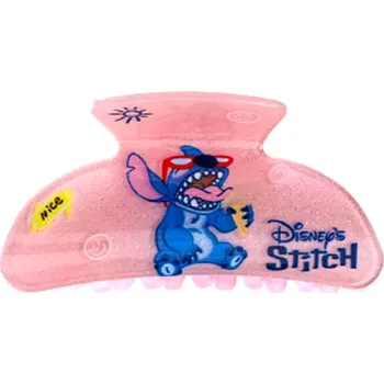 Lilo & Stitch Dívčí skřipec (spona) do vlasů s motivem postavičky "Stitch" Barva: 6 - tmavě růžová