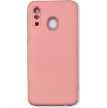Silikonový kryt pro Samsung Galaxy A40 - Růžový
