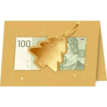 MFP přání Vánoční V24-384 W (výsek na peníze) PRANI_W_170