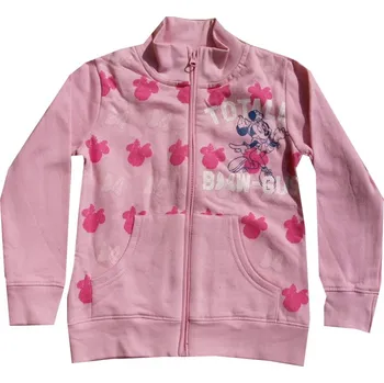 Chlapecká mikina xcena Minnie Mouse mikiny bavlněné růžové Velikost: 4 roky