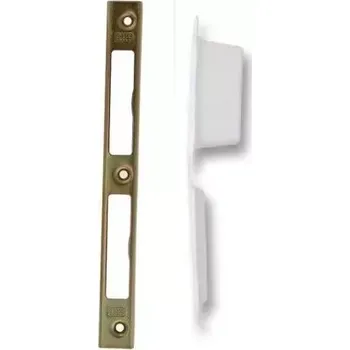 zadlabací zámek Protiplech K193A žlutý zinek UNI P/L - pravolevý úhlový pro jednobodové zadlabací zámky zlatý