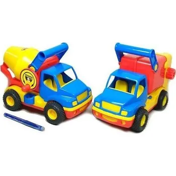 ostatní stavebnice Wader Auta ConsTruck assort (displey č.1 LOT E-1640) / +1 ****