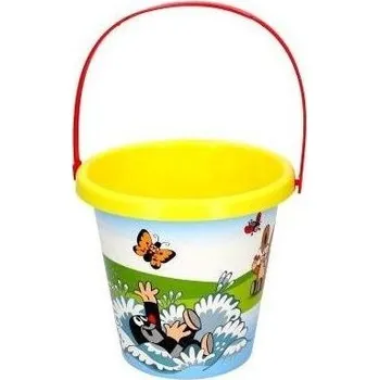 Hračka na písek Kýblík Krtek 1,5 L žlutý ****