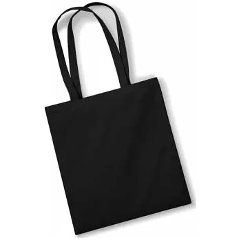 Nákupní taška Organická taška EarthAware bavlněná 340g – černá / black (Organická taška EarthAware bavlněná 340g – černá / black)