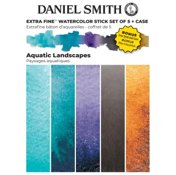 Výtvárné potřeby Daniel Smith Watercolor stick – sada 5ks Aquatic Landscapes (Daniel Smith Watercolor stick – sada 5ks Aquatic Landscapes)