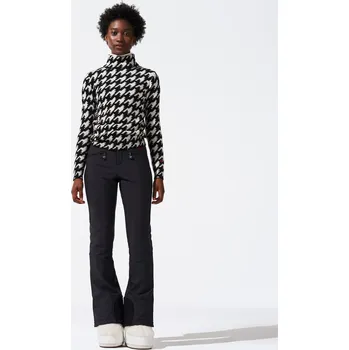 PERFECT MOMENT AURORA HIGH WAIST FLARE SKI PANT PANTS JET BLACK - LONG Velikost: XL-LONG