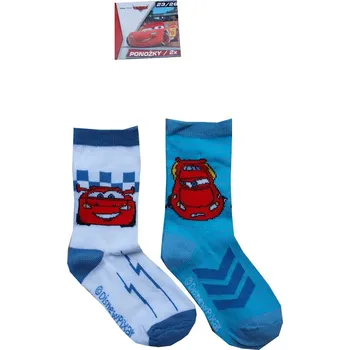 xcena Cars ponožky sada dva páry Velikost: 23/26