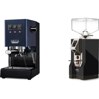 Kávovar Gaggia Classic E24, blue + Eureka Mignon Turbo, CR black