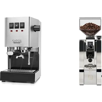 Kávovar Gaggia Classic E24 BC, stainless steel + Eureka Mignon XL, CR…