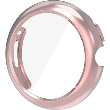 Příslušenství k chytrým hodinkám VSECHNONAMOBIL 91489 TPU HALF COVER Kryt pro Google Pixel Watch 3 41mm růžový