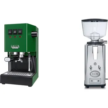 Kávovar Gaggia Classic E24 BC, green + ECM S-Automatik 64