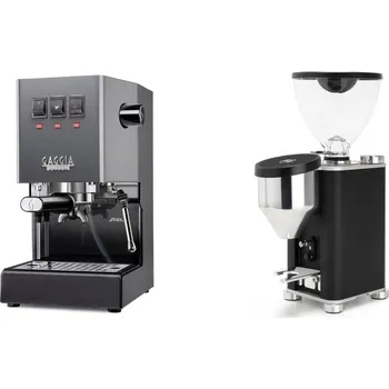 Kávovar Gaggia Classic E24, grey + Rocket Espresso GIANNINO, black…