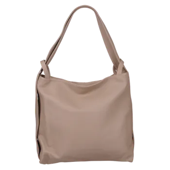 Kabelka NovaKabelka.cz Kožená italská kabelka Sofia Cappuccino