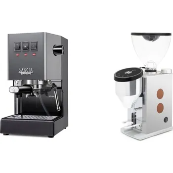 Kávovar Gaggia Classic E24 BC, grey + Rocket Espresso FAUSTINO 3.1,…
