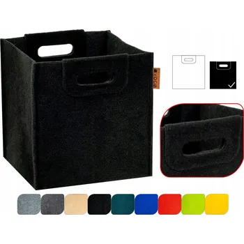 Úložný box Filcový kontejner koš organizér krabička do skříně