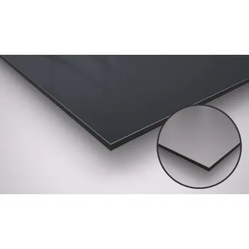 Stavební profil ACP Bond Hliníkový Kompozitní Panel - ACP Bond 0,3 3x2000x3050mm antracitová7016HDPE/stříbrná9006