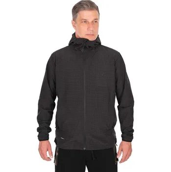 Rybářské oblečení Fox Mikina Black Premium Mid layer jacket
