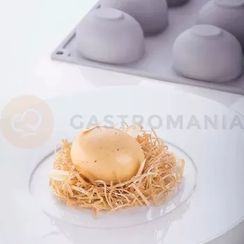 Čokoládová tyčinka Silikonová forma na předkrm 9x vejce 63x48x40 mm, 300x175 mm | PAVONI, GG054S