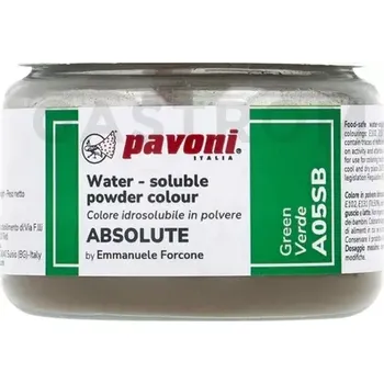 Výroba svíčky Zelené barvivo v prášku 50 g | PAVONI, A05SB