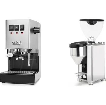 Kávovar Gaggia Classic E24, stainless steel + Rocket Espresso GIANNINO,…