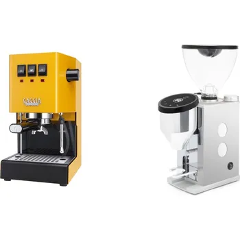 Kávovar Gaggia Classic E24 BC, yellow + Rocket Espresso FAUSTINO 3.1,…