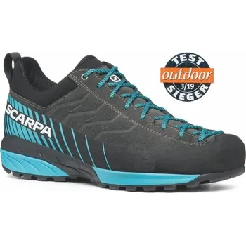 Pánská treková obuv Scarpa Mescalito GTX 72103, Shark-Azure - pánské boty EU 43,5 + Doprava zdarma