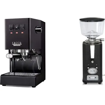 Kávovar Gaggia Classic E24, black + ECM S-Automatik 64, anthracite