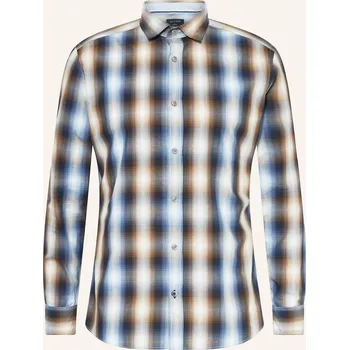 Pánská košile Olymp Pánská Košile Casual Regular Fit, tmavě modrá / tmavě...