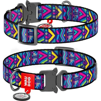 Obojek pro psa WAUDOG Nylon obojek 3,5 × 46–70 cm Indie