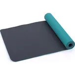TRINFIT Jóga podložka TPE 183 x 61 x 0,4 cm dual - tyrkys/šedá