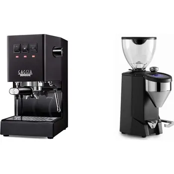 Kávovar Gaggia Classic E24 BC, black + Rocket Espresso FAUSTO 2.1, black