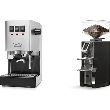 Kávovar Gaggia Classic E24 BC, stainless steel + Eureka Mignon Libra,…