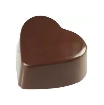 Čokoládová tyčinka Tritanová forma na 24 pralinek, srdíčka | PAVONI, PC5026FR