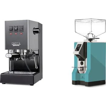 Kávovar Gaggia Classic E24 BC, grey + Eureka Mignon Specialita, CR…