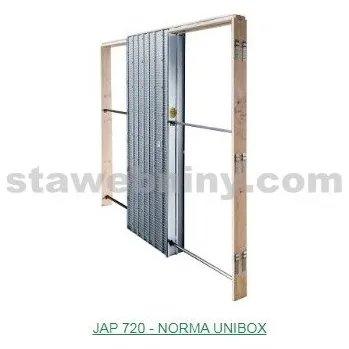 Stavební pouzdro JAP Stavební pouzdro 720 NORMA LINE UNIBOX šířka 1100+1100 mm