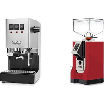 Kávovar Gaggia Classic E24, stainless steel + Eureka Mignon Perfetto,…