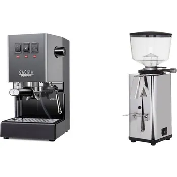 Kávovar Gaggia Classic E24, grey + ECM S-Manuale 64