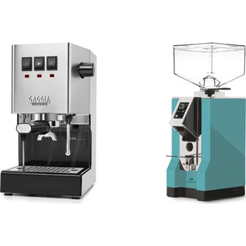 Kávovar Gaggia Classic E24, stainless steel + Eureka Mignon Specialita,…