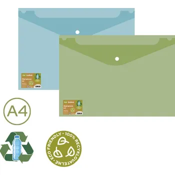 Kancelářské potřeby Obal spisový s klopou a drukem A4 ECO mix I255243