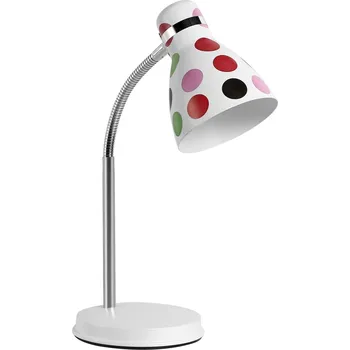 Lampička NIPEKO 9900046 Stolní dětská lampa FANDA, barevné puntíky