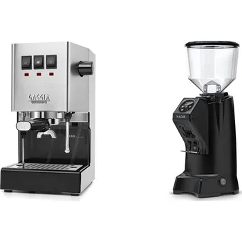 Kávovar Gaggia Classic E24 BC, stainless steel + Eureka Nadir 65 Touch,…