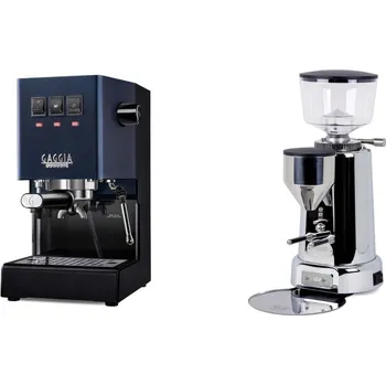 Kávovar Gaggia Classic E24 BC, blue + ECM V-Titan 64