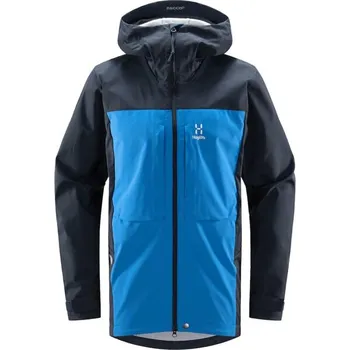 Pánská softshellová bunda Bunda Haglöfs Touring Infinium modrá XXL