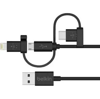 Datový kabel Belkin nabíjecí kabel Universal Cable black 1.2m